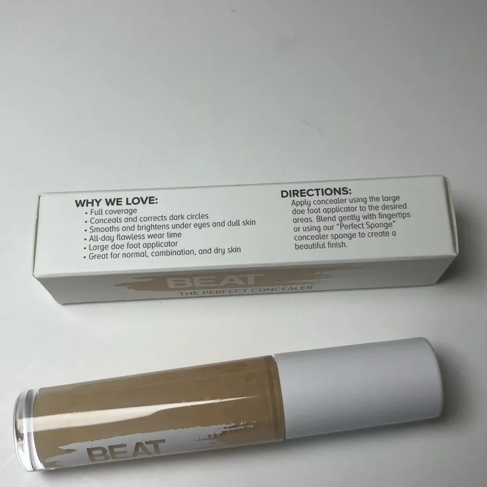 Belle Beauty BEAT The Perfect Concealer Shade Tan .2 fl oz NIB